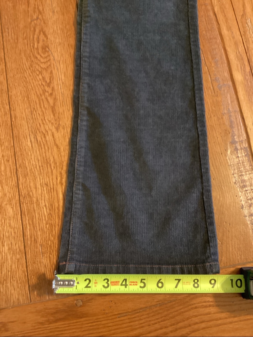Ralph Lauren vintage Polo Jeans Co. dark gray corduroy pants. Women’s size 6x32 - Picture 12 of 16